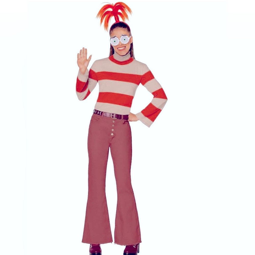Spirit Halloween Inside Out 2 Adult Anxiety Costume Kit. Size XS.